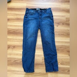 Wit & Wisdom Dark Blue Straight Leg Jeans